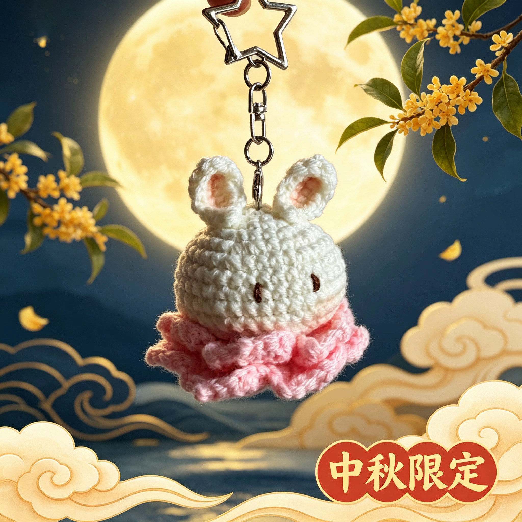 【10斤织织】成品中秋节送礼物创意玩偶