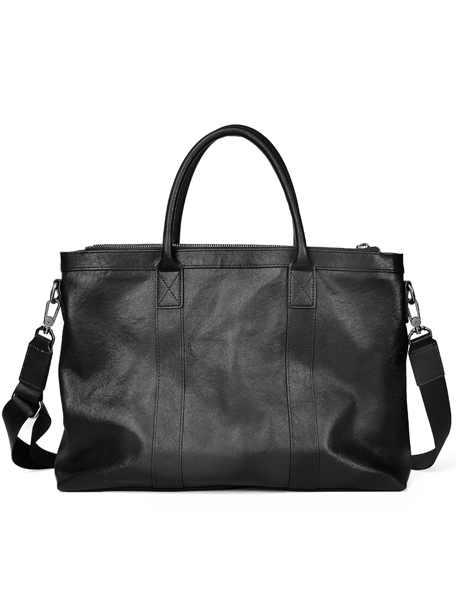 Handbag Men's Bag Leather Travel Men's Bag Computer Bag Casual Leather Large Messenger Bag Business Briefcase Trend