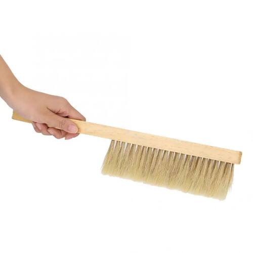 Beekeeping Tools Wood Honey Brush Wasp Bee Sweep Two Rows Of
