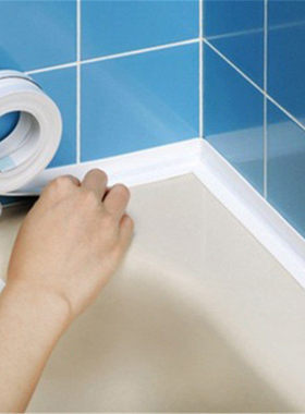 Strip Tape Self adhesive Waterproof Shower Sink Wall Sticker