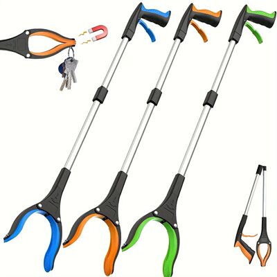 Garbage Picker Gripper With 360 ° Rotating Clip, 32 Inch Li