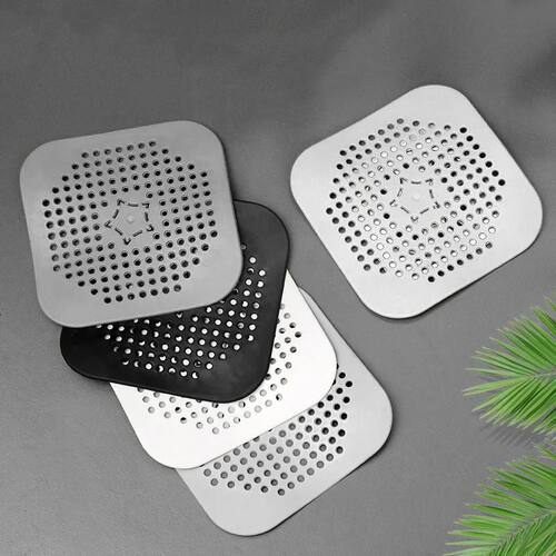 Filter screen sewer anti-blocking floor drain mat sink hair