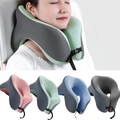 Portable U-shaped Travel Pillow Memory Foam Sleeping Pillows