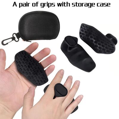 A Pair Gym Training Accessories Non-Slip Workout Grips Rubbe