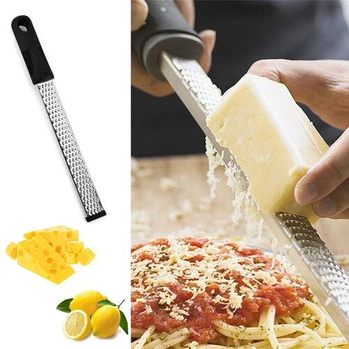 Stainless Steel Cheese Grater Slicer Lemon Zester Chocolate
