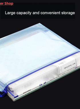 10pcs A4/A5/A6 Mesh Zipper Pouch Document Bag Waterproof Zip