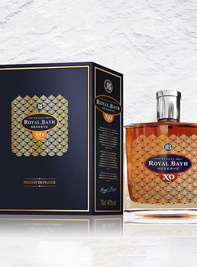 法国贝赫珍藏xo白兰地 原瓶原装进口x0洋酒礼盒装 700ml 单支