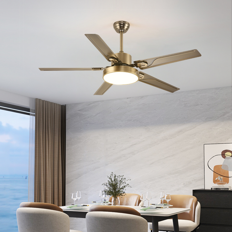 大观园吊扇灯遥控家用大厅客厅餐厅52寸风扇灯2023年新款灯具400