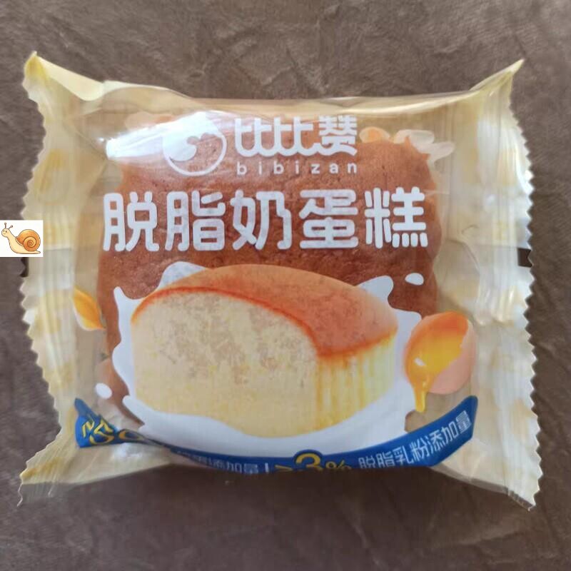 比比赞脱脂奶蛋糕传统糕点面包健康早餐代餐下午茶点休闲零食小