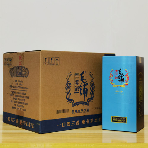 毛铺黑荞酒42度500ml*6瓶