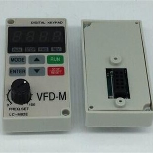 调速器LC 7.5kw M02E 操作控制 台达变频器VFD M2E M面板0.4kw