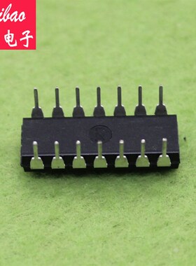 74HC00N DIP14 直插 四二输入与非门 赛宝