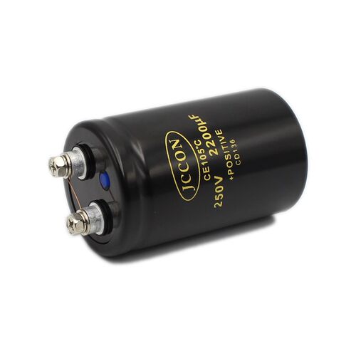 250v 2200uf 250v  JCCON 螺栓/螺丝脚大电容  50x80
