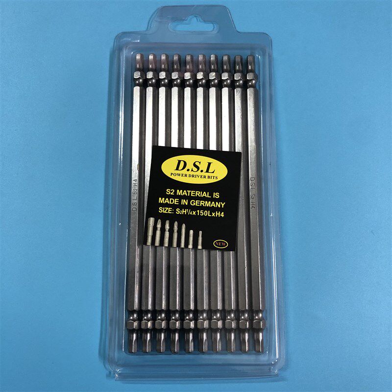 厂家直销【德国】进口高强度电动螺丝起子 双头内六角批头 高硬度