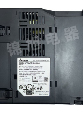 台达MH300变频器VFD3A0 4A2 5A7 9A0 13A 17A 25 32 38AMH43ANSAA