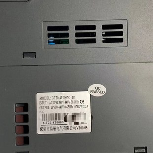 包邮 易驱变频器GT20 假一罚十0.75KW现货 正品 4T0007G原装