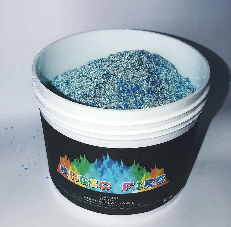 创意网红彩色火焰粉魔法火焰变色剂户外派对沙滩篝火晚会节日用品