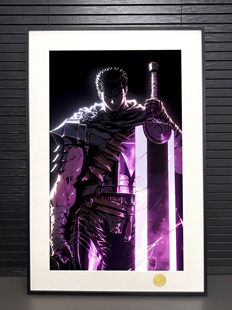 H2工作室《剑风传奇格斯》烙印战士烙印勇士Berserk装饰画