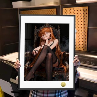 机甲动漫第二适格者御姐黑丝傲娇女主周边装饰画