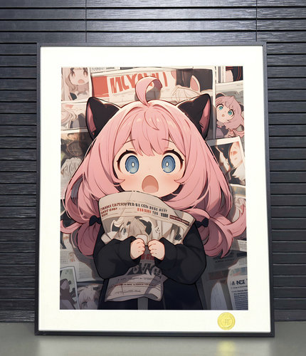 《阿尼亚》间谍过家家SPYxFAMILY约尔福杰黄昏装饰画