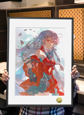 明日方舟异格干员深海猎人海嗣浊心斯卡蒂周边装饰画