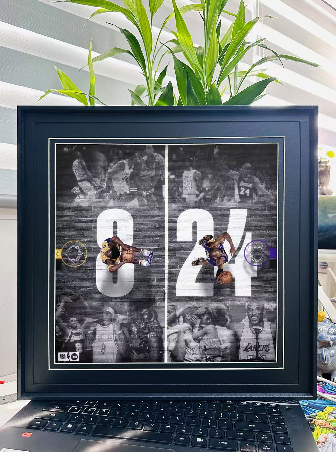 科比湖人队KOBE黑曼巴NBA装饰画