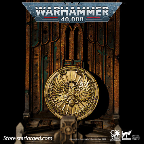 星辰铸造战锤40K人类帝国纪念币