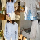 开衫 nothe Case「甜酒晚风」透气温柔长袖 防晒慵懒感外搭上衣