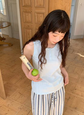 nothe Case「布然」纯棉U领显瘦内搭显瘦白背心吊带内搭叠穿宽松