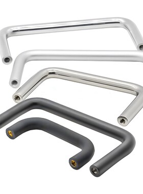 XAE11XAE12-D19-L150铝合金型材圆形拉手工业机箱电箱面板U型把手