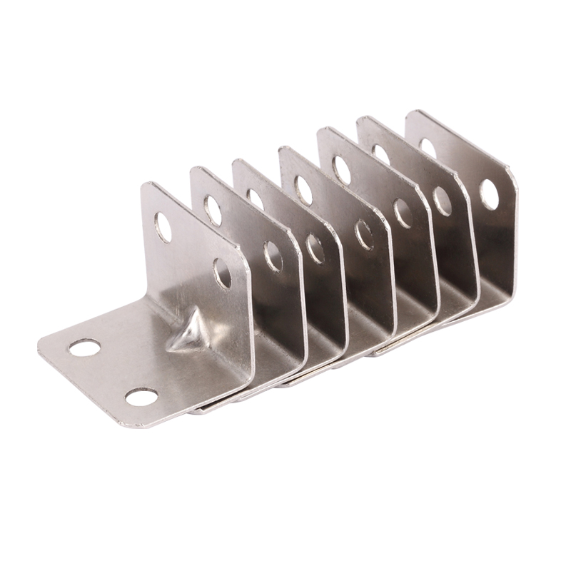 铁角码角铁木板桌椅橱柜衣柜固定连接件90度直角层板L型镀锌