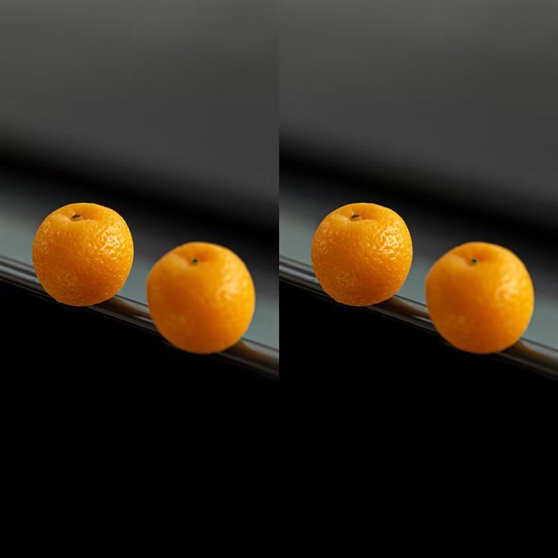 汽车摆件仿真迷你车载小橙子可爱新年礼物屏幕显示中控台装饰品