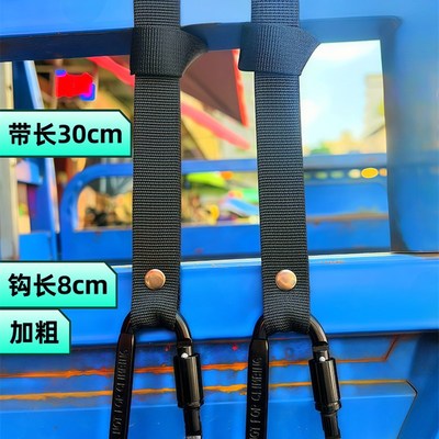 电动车挂钩加长款爱玛雅迪台铃前置通用粗把手外卖挂餐铝合金挂钩