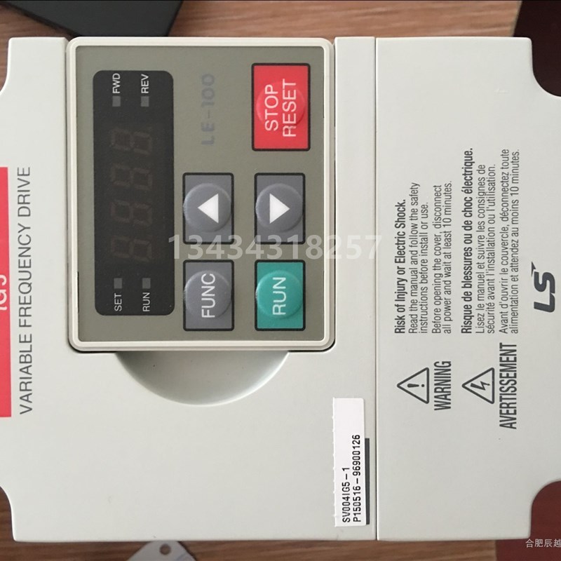 LS变频器SV-IG5系列SV008/SV015/SV022/SV037/SV040IG-4/220V380V