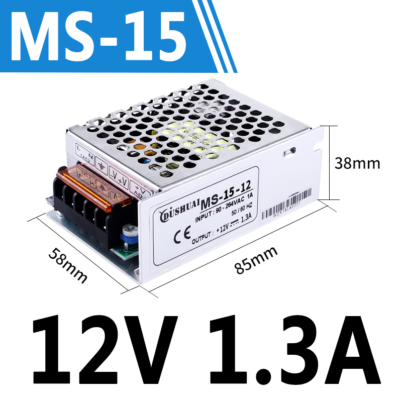 MS-35/25/15W-24V1.5A 12V3A 5伏7A小体积转直流开关电源DC变压器