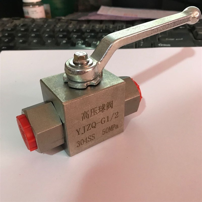 304不锈钢内外螺纹液压高压球阀YJZQ/KHB-J10W/15W/20W/25W/32W40