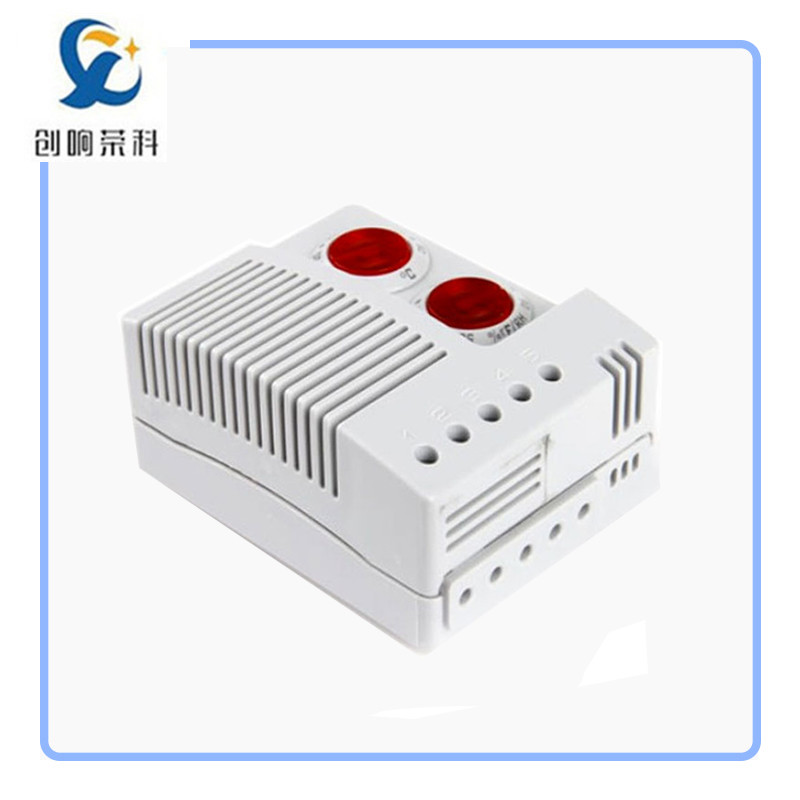 温湿度一体控制器ETF012 电子式机柜温度调节器 配电箱温湿度开关