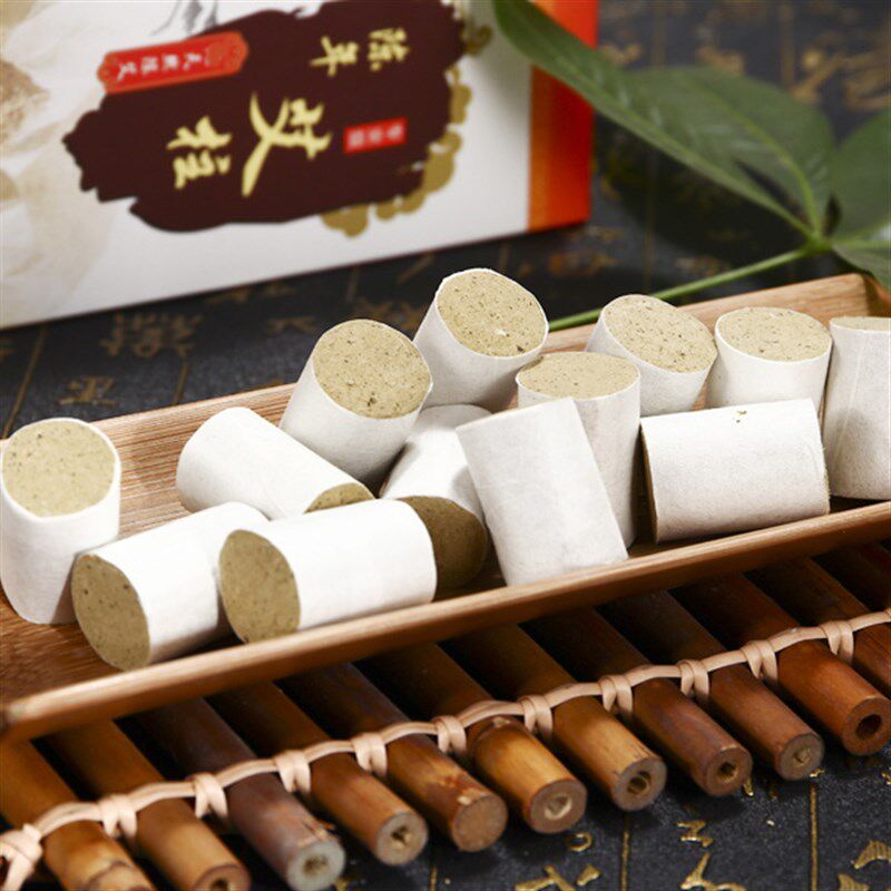 25:1艾柱艾草条五年陈宫熏艾灸条家用艾叶艾条艾草熏艾艾条108
