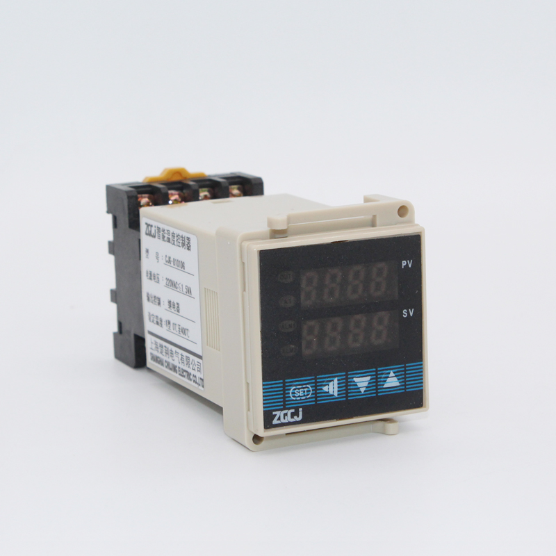 温控仪 智能数显温度控制器 导轨式安装 CJG-8101-DG 温控器 11脚