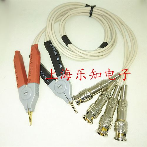 高精度四端测试夹线,LCR电桥线,数字电桥夹线 开尔文测试电缆
