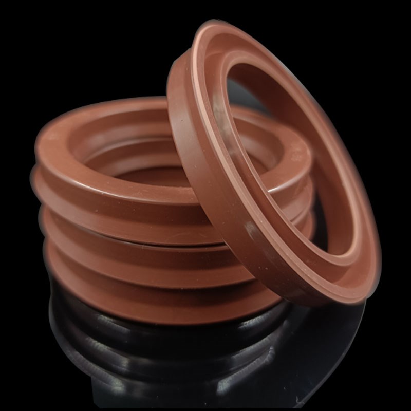 U/Y型密封圈耐高温氟胶油缸油封UN/USH 110/112*140/125/132*15/9