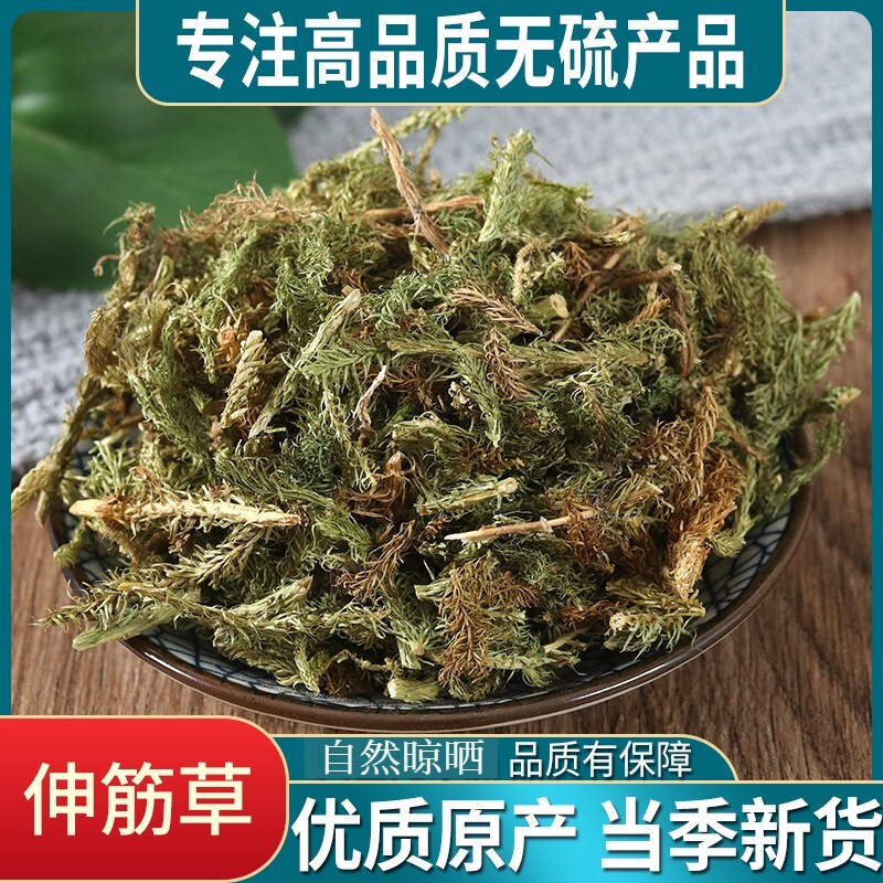 中药材伸筋草 野生伸筋草正品舒筋草泡脚另售远志益智仁500克包邮