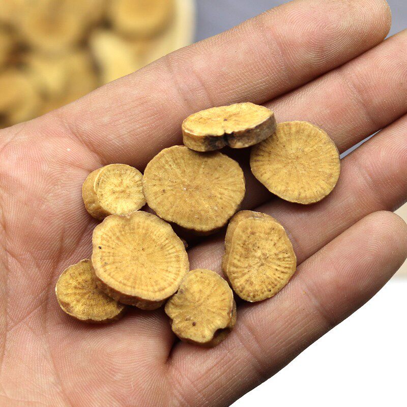 炒白芍500克包邮正宗麦麸炒制 麸炒白芍片中药材特级野生炒白勺药