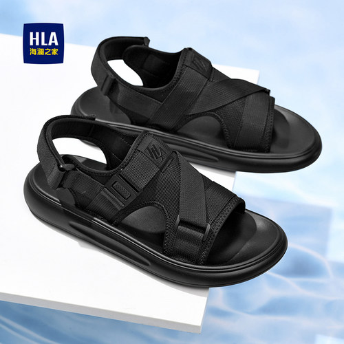 凉鞋男运动款厚底防滑两穿轻便