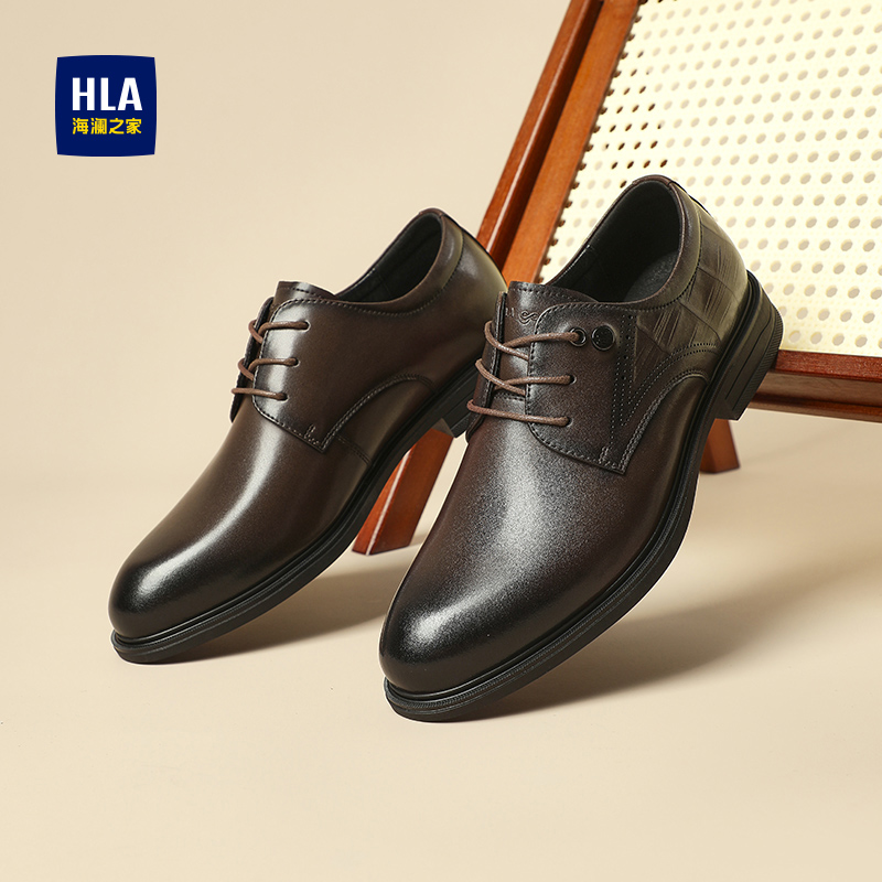 商务正装皮鞋百搭耐磨德比鞋男