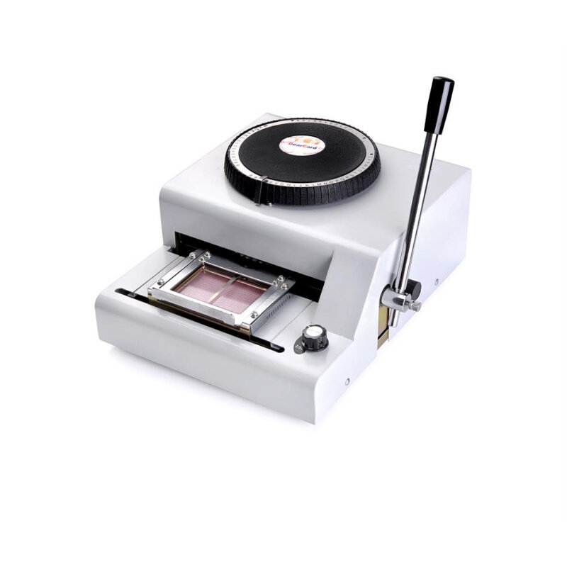Latest 2 in 1 80 Manual PVC Card Embossing Embosser & Indent