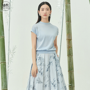 卧虎藏龙 休闲简约百搭套头潮流针织毛衫 迪凯夏季 时尚 女 新款