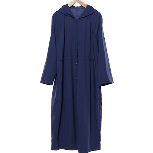 Distin Kidny/迪凯轻薄风衣外套女春季新款女装中长款大衣