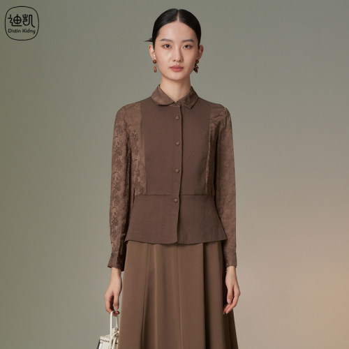 新中式衬衫淑女优雅国风时尚上衣