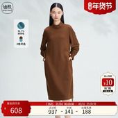 休闲个性 Distin 百搭优雅舒适连衣裙女 新品 时尚 Kidny 迪凯冬季